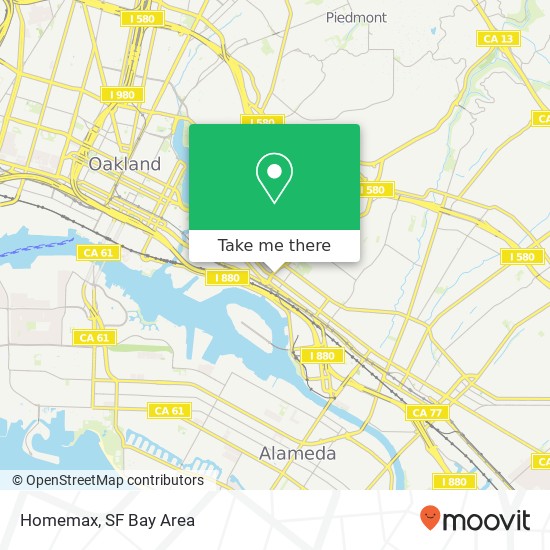Mapa de Homemax, 1400 International Blvd