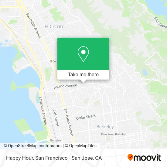 Mapa de Happy Hour