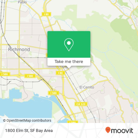 1800 Elm St, El Cerrito, CA 94530 map