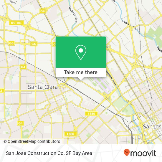 San Jose Construction Co map