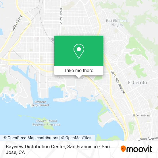 Bayview Distribution Center map
