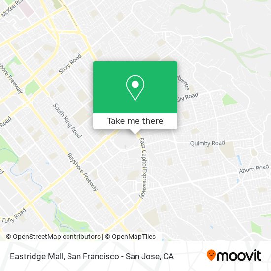 Mapa de Eastridge Mall