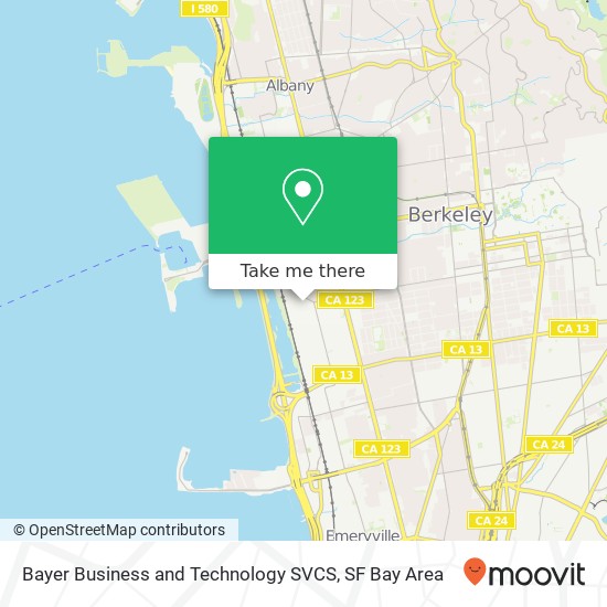 Bayer Business and Technology SVCS, 2448 6th St map
