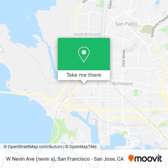 Mapa de W Nevin Ave (nevin a)
