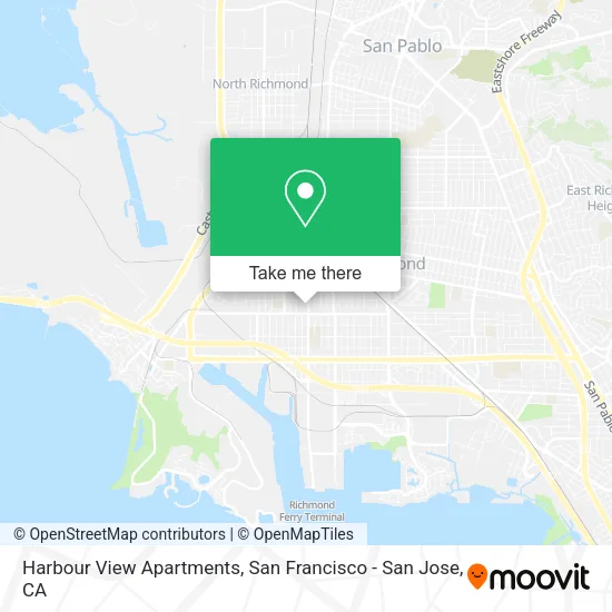 Mapa de Harbour View Apartments