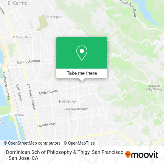 Mapa de Dominican Sch of Philosophy & Thlgy