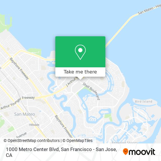 1000 Metro Center Blvd map