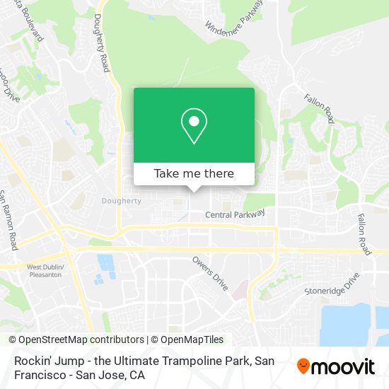 Mapa de Rockin' Jump - the Ultimate Trampoline Park