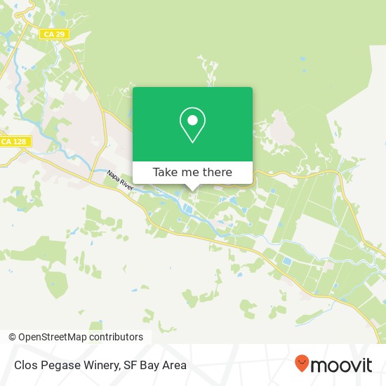 Clos Pegase Winery map