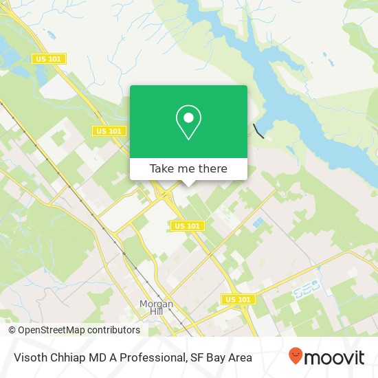 Mapa de Visoth Chhiap MD A Professional, 18550 De Paul Dr