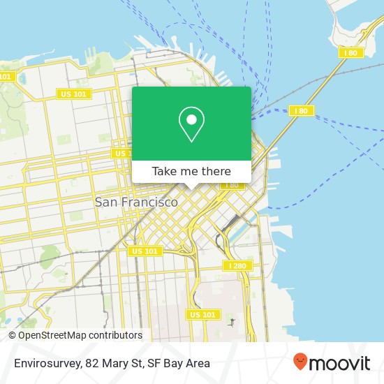 Mapa de Envirosurvey, 82 Mary St