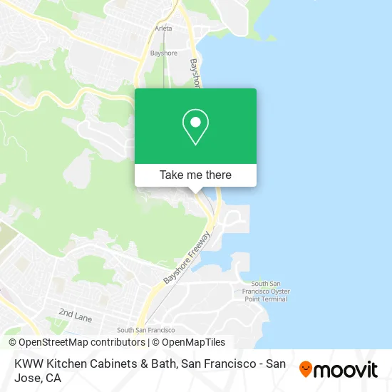 KWW Kitchen Cabinets & Bath map