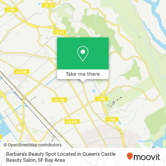 Barbara's Beauty Spot Located in Queen's Castle Beauty Salon, 8616 MacArthur Blvd map