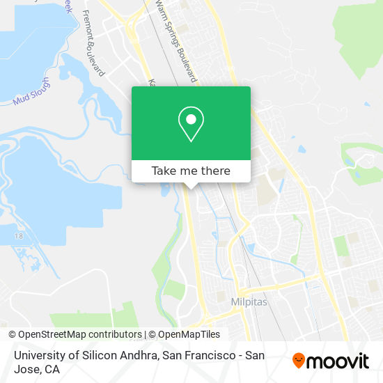 Mapa de University of Silicon Andhra