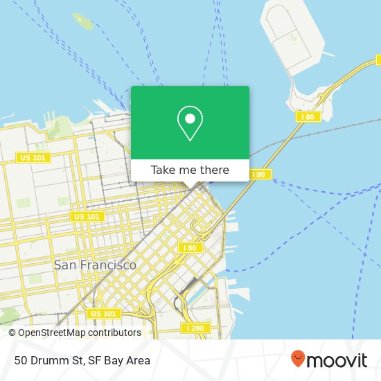 50 Drumm St, San Francisco, <B>CA< / B> 94111 map