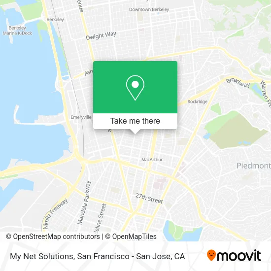 My Net Solutions map