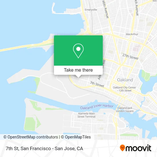 Mapa de 7th St