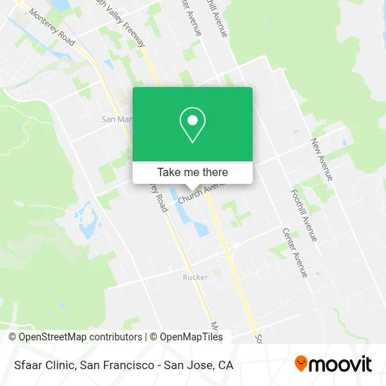 Sfaar Clinic map