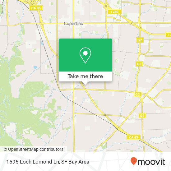 1595 Loch Lomond Ln, San Jose, CA 95129 map