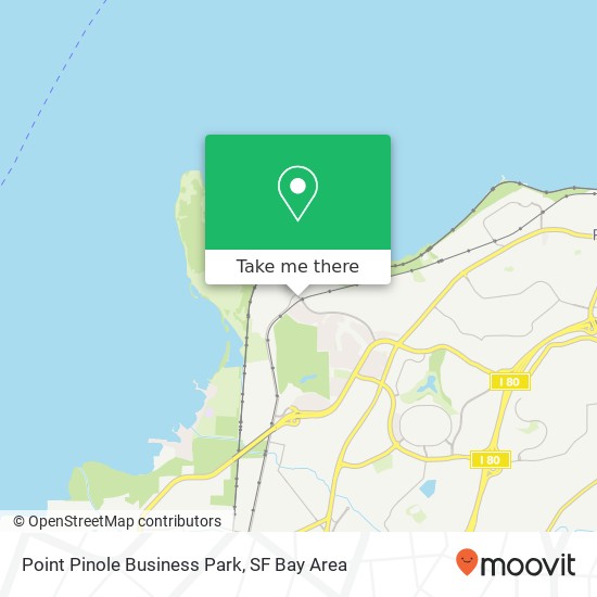 Point Pinole Business Park map