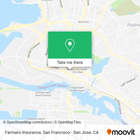 Farmers Insurance map