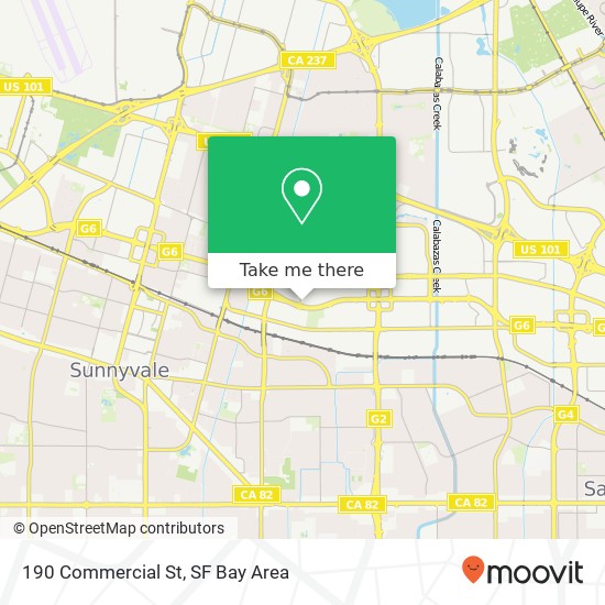 190 Commercial St, Sunnyvale, CA 94085 map
