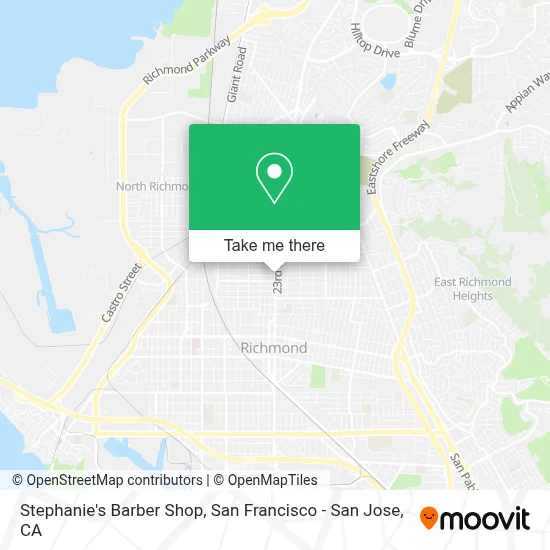 Stephanie's Barber Shop map