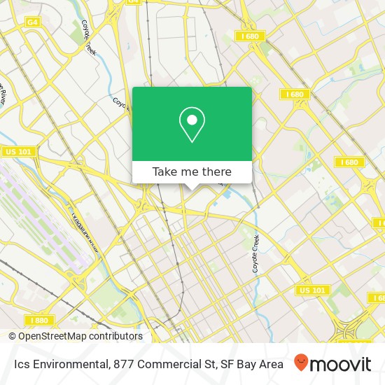 Mapa de Ics Environmental, 877 Commercial St