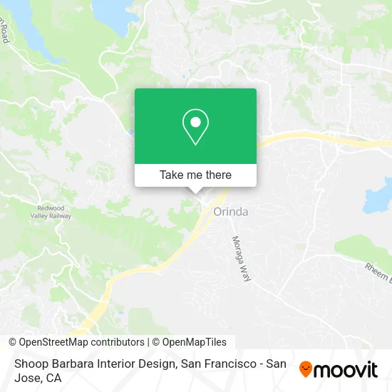 Shoop Barbara Interior Design map