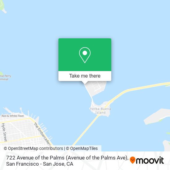 Mapa de 722 Avenue of the Palms