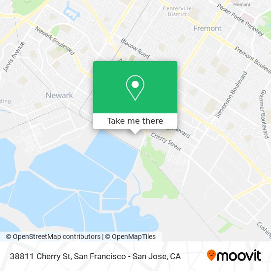 Mapa de 38811 Cherry St