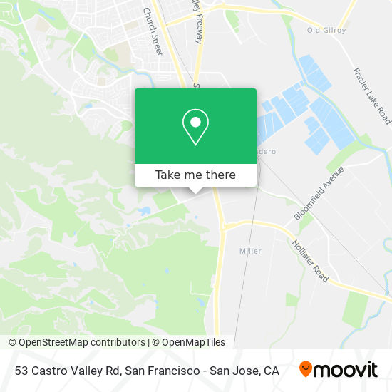 53 Castro Valley Rd map