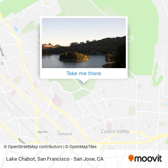 Mapa de Lake Chabot