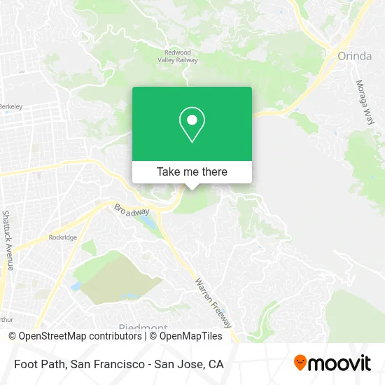 Foot Path map