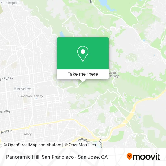 Mapa de Panoramic Hill