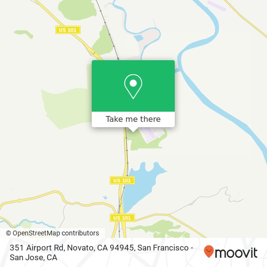 351 Airport Rd, Novato, CA 94945 map