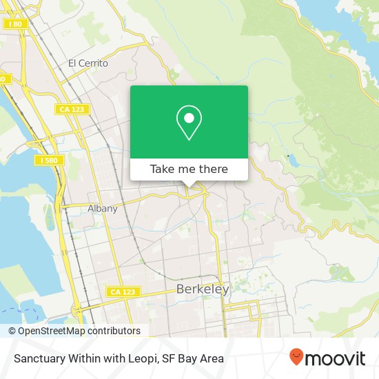 Sanctuary Within with Leopi, 941 The Alameda map
