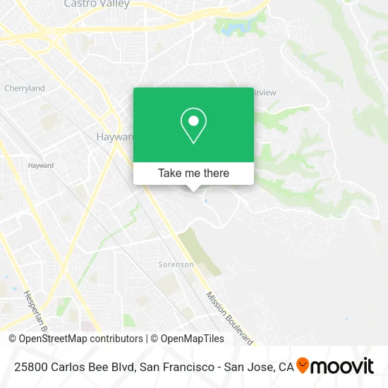 25800 Carlos Bee Blvd map