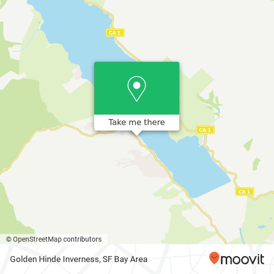 Golden Hinde Inverness, 12938 Sir Francis Drake Blvd map