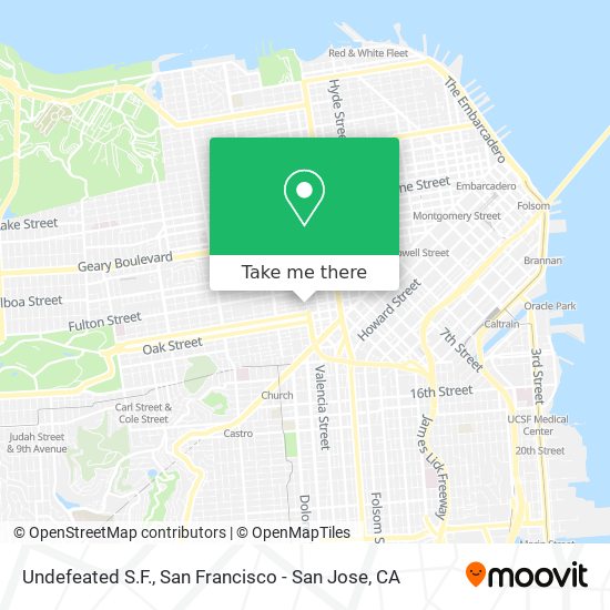 Mapa de Undefeated S.F.