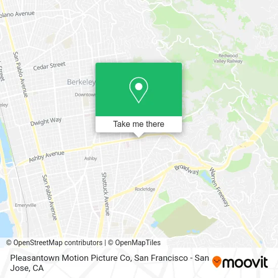 Mapa de Pleasantown Motion Picture Co