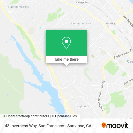 43 Inverness Way map