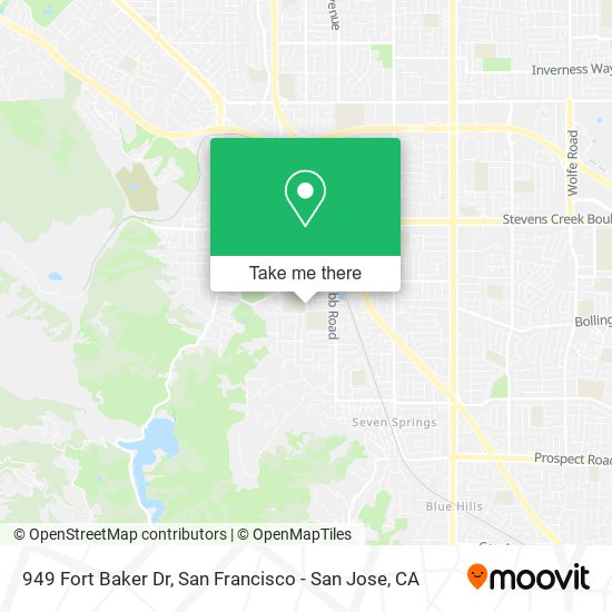 949 Fort Baker Dr, Cupertino, CA 95014 map