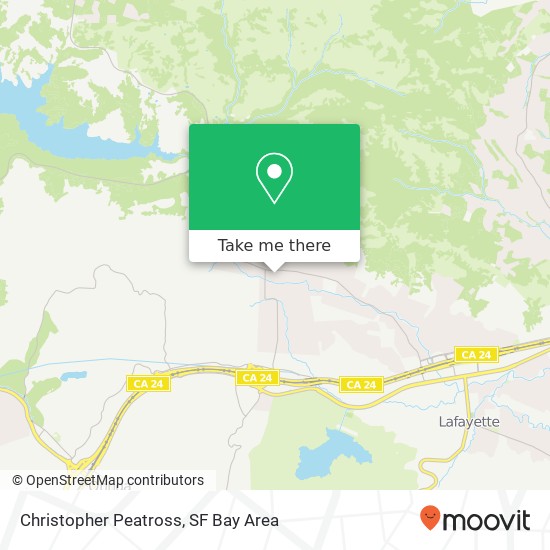 Mapa de Christopher Peatross, 3991 Happy Valley Rd