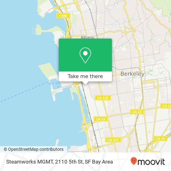 Steamworks MGMT, 2110 5th St map