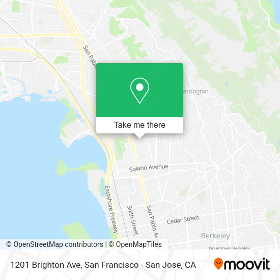 1201 Brighton Ave map