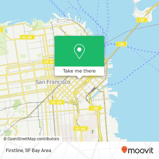 Firstline, 900 Folsom St map