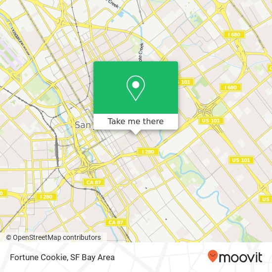 Mapa de Fortune Cookie, 414 E William St