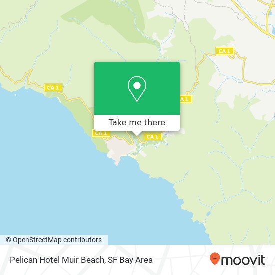 Pelican Hotel Muir Beach, 10 Pacific Way map