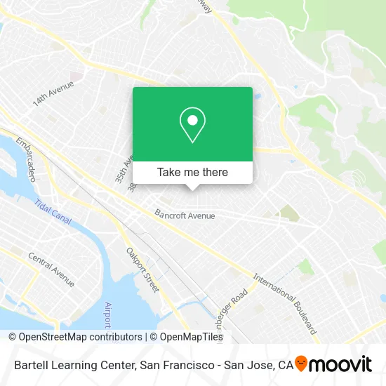 Bartell Learning Center map